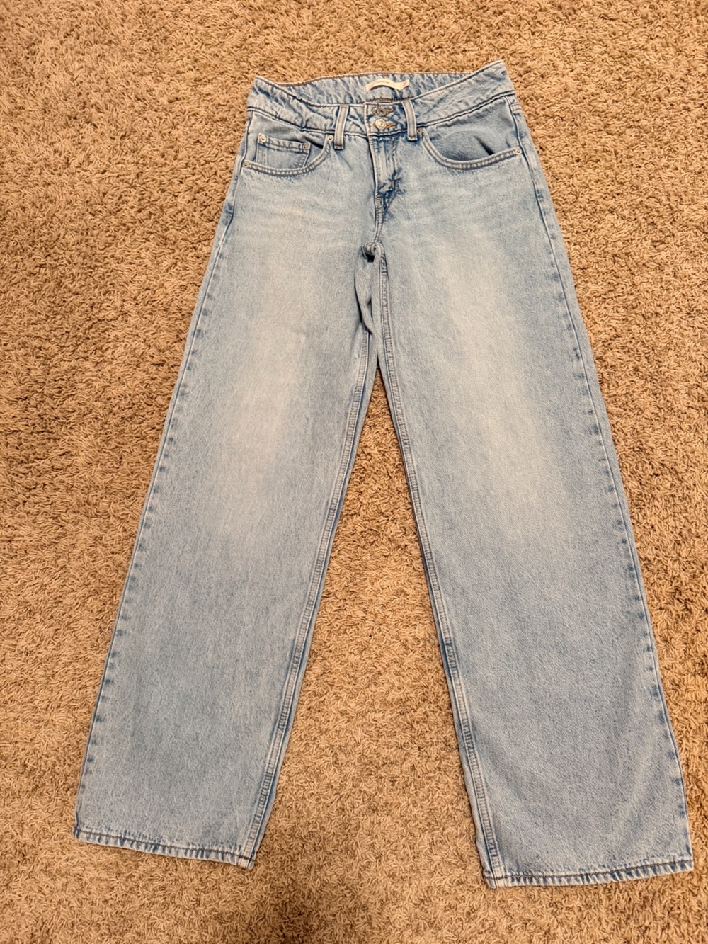 Levi's Light Blue Straight Leg Women's Jeans